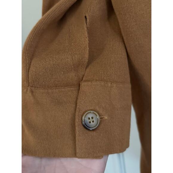 ANTHROPOLOGIE En Elly Knit Colorblock Shirt Dress Button Down Grunge - Sz Large - Picture 7 of 7